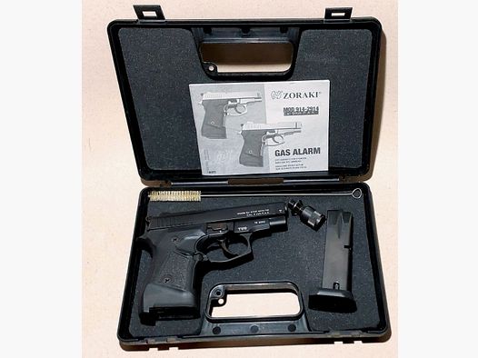 Zoraki 914 brüniert 9mm P.A.K. 
