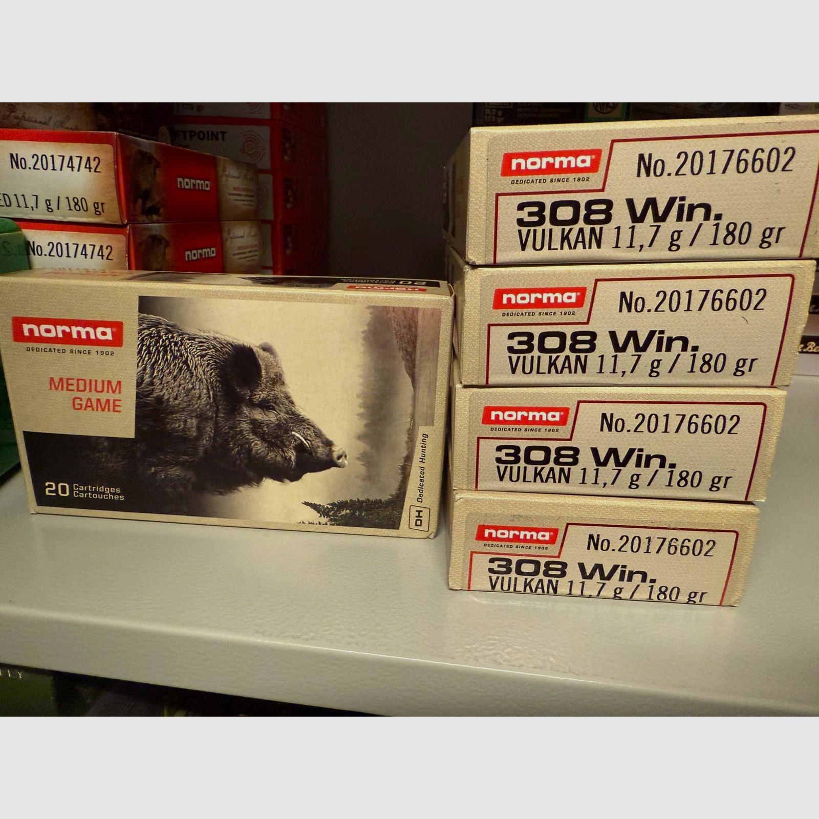 Norma Vulkan 308 11,7g 180gr