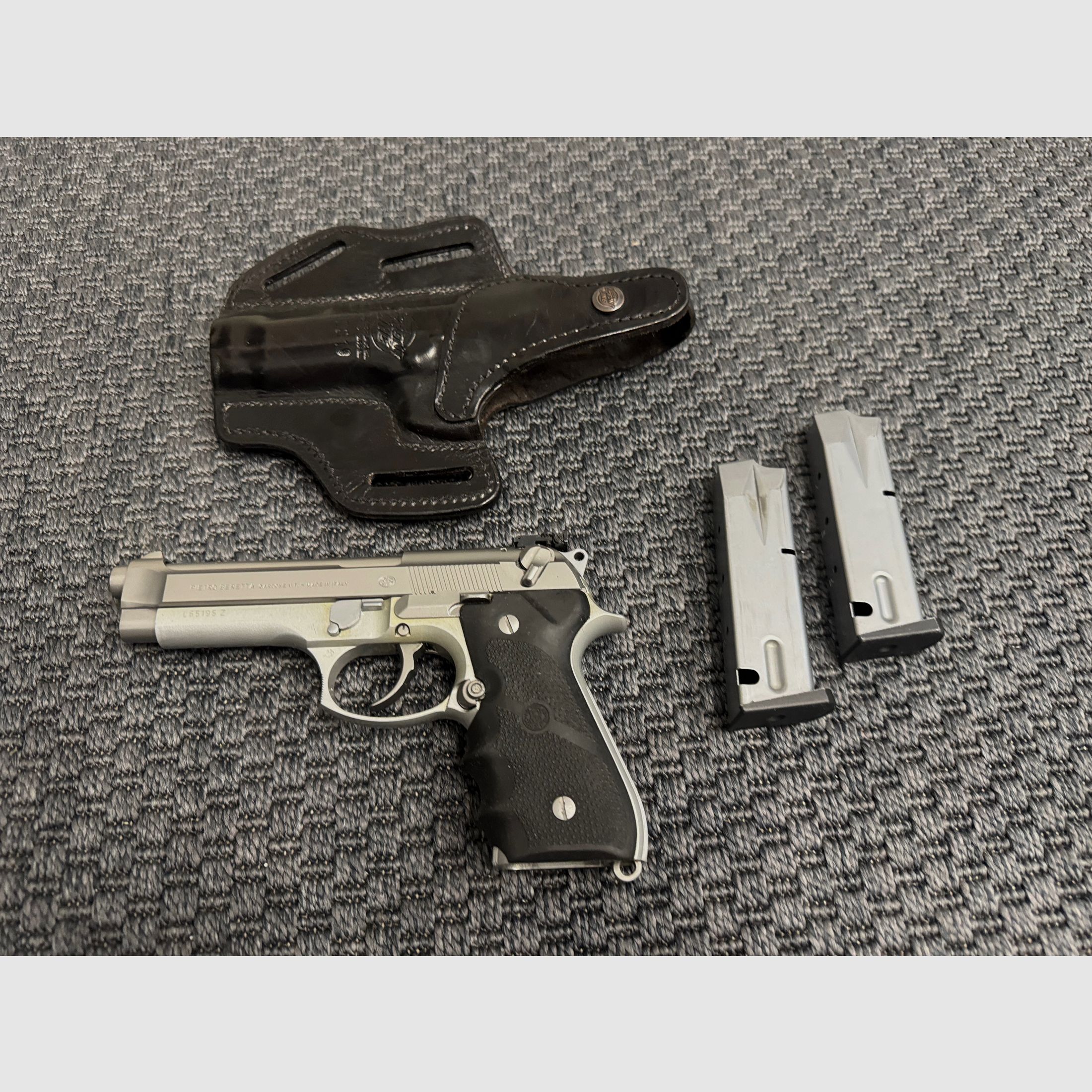 Beretta 92 FS stainless 9mm