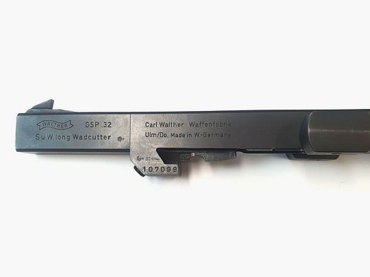Walther Wechselsystem für Sport-/Matchpistole Walther GSP in .32 S.u.W. Long Wadcutter