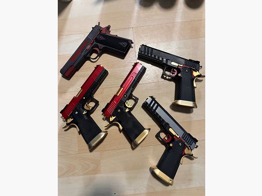 5x Aw Custom Hi capa pistole GBB na sprzedaż