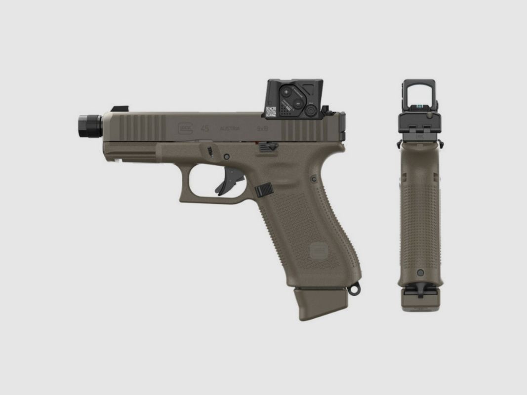 GLOCK 45 A-CUT COA GEN 5 FS FILETE M13.5X1 LH EDITION HUNTER (ODG)