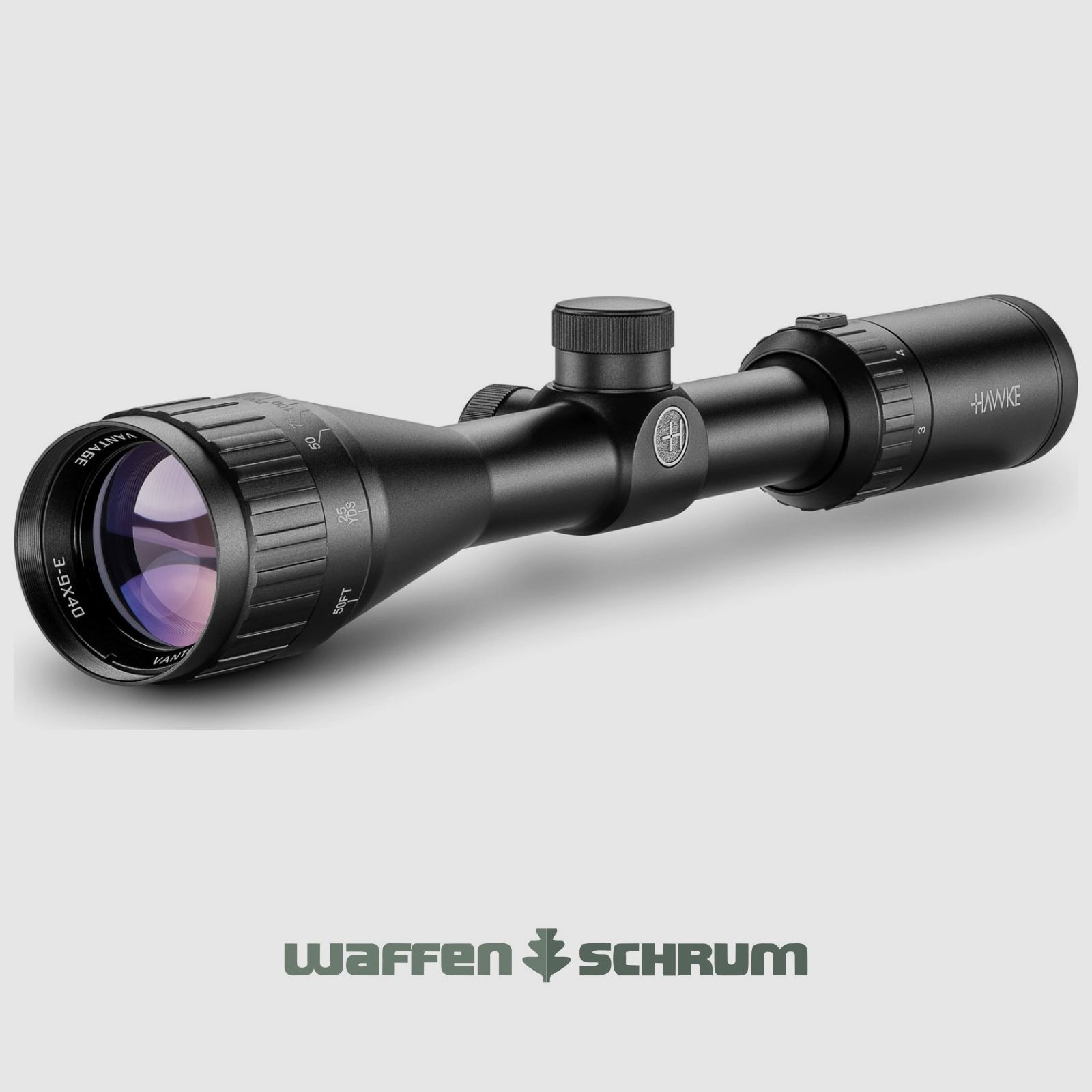 Hawke Vantage 3-9x50 AO 1'' Middenbuis,
