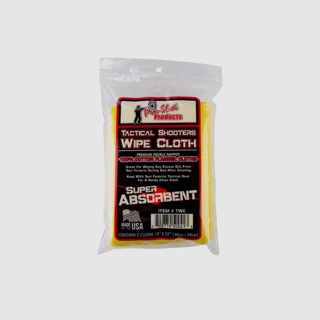 2 Panni per la pulizia Tac Shooters 46x56cm