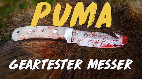 Entstehung des Puma Geartester Messers