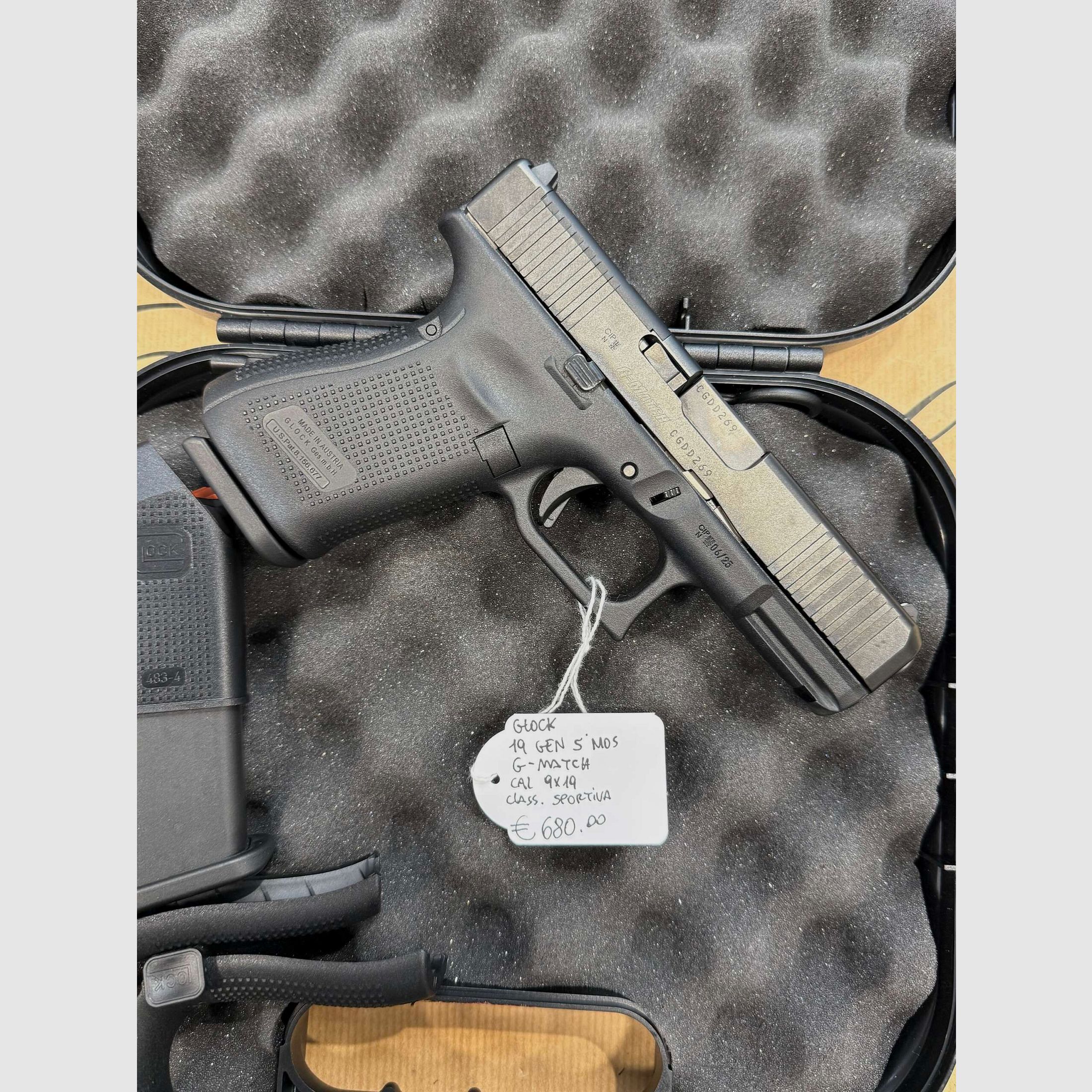 Glock 19 gen 5 MOS G-MATCH, afbeelding 2 van 3