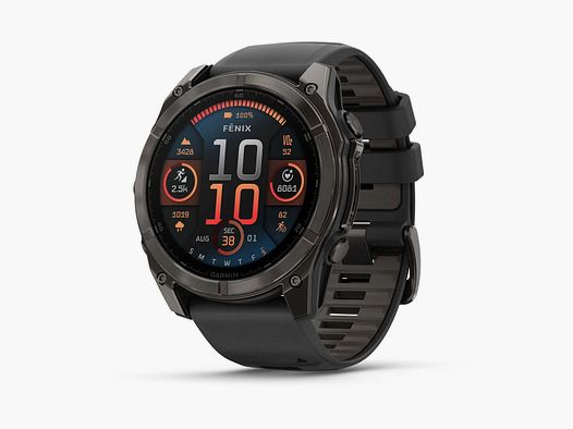 Garmin Fenix 8 51mm Amoled Zaffiro Titan - Orologio sportivo