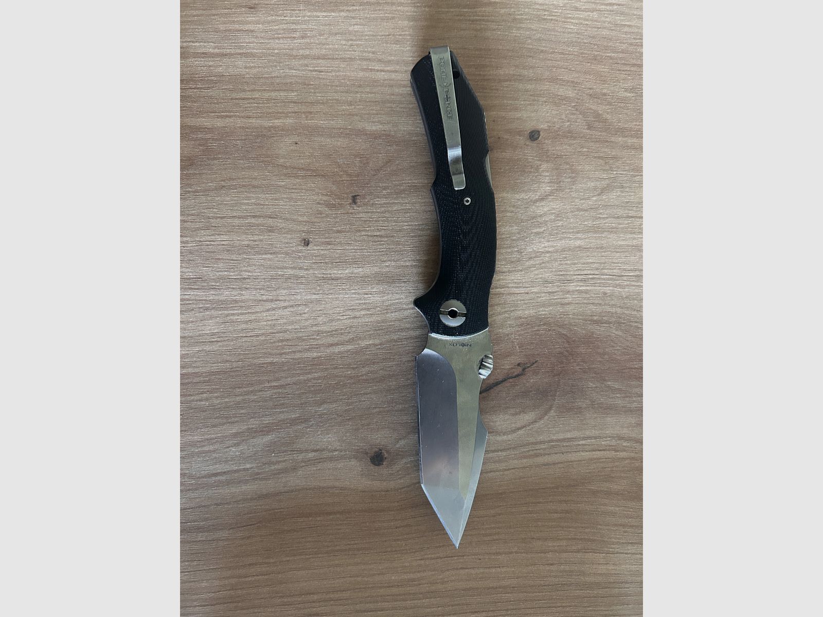 Pohl Force Mike Six G10 inkl. Zertifikat, Tasche und Gürtelholster , Bild 3 von 4