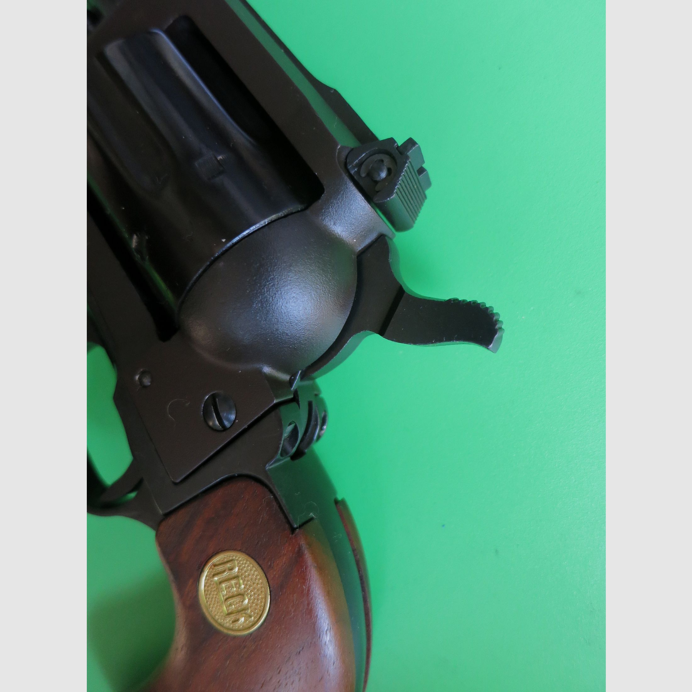 Revolver Reck Modell R18, 9 mm Luger -Sammlerwaffe- super selten    #49