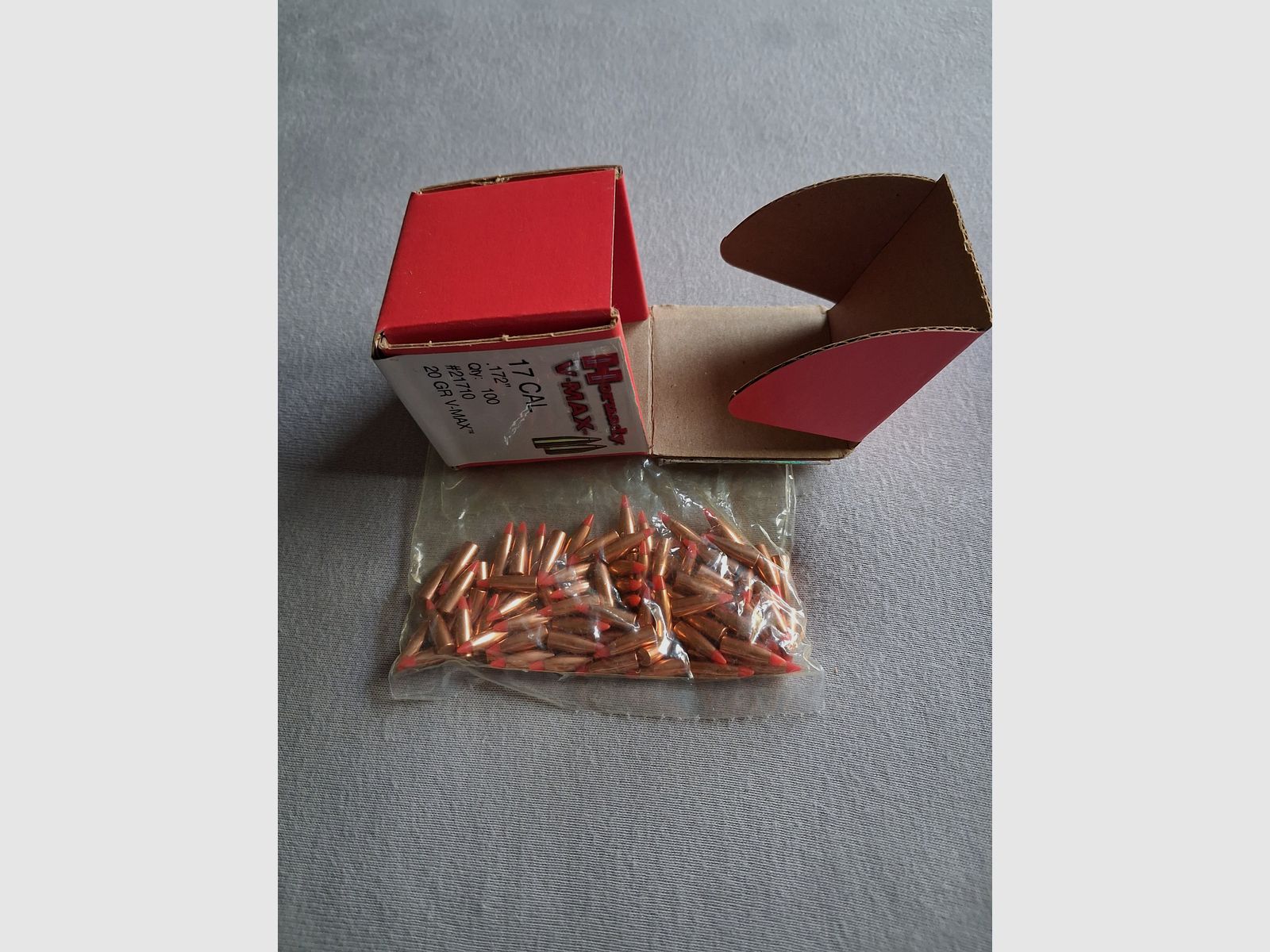 HORNADY PROIETTILI Cal .17 V-MAX, immagine 2 di 2