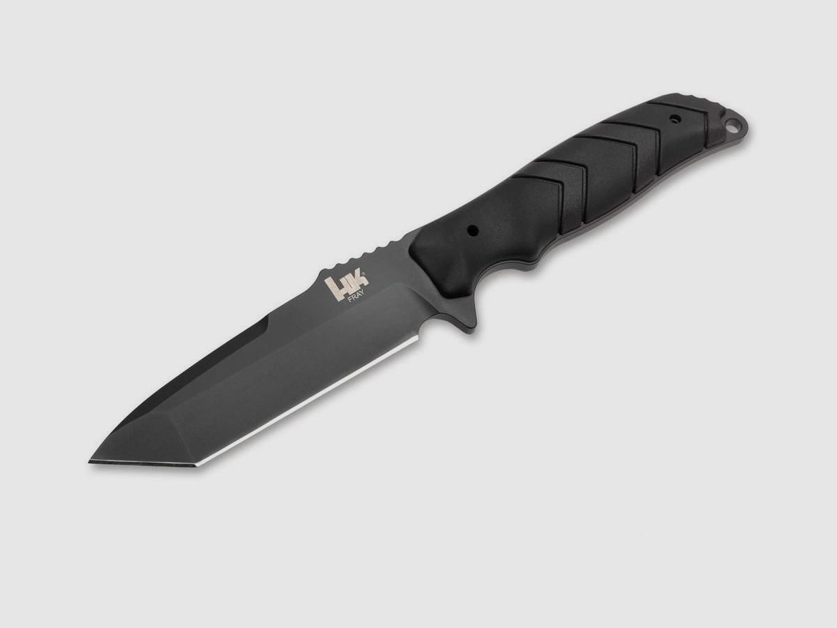 Heckler & Koch Fray 4.2" Tanto Black Cerakote feststehendes Messer, Bild 2 von 22