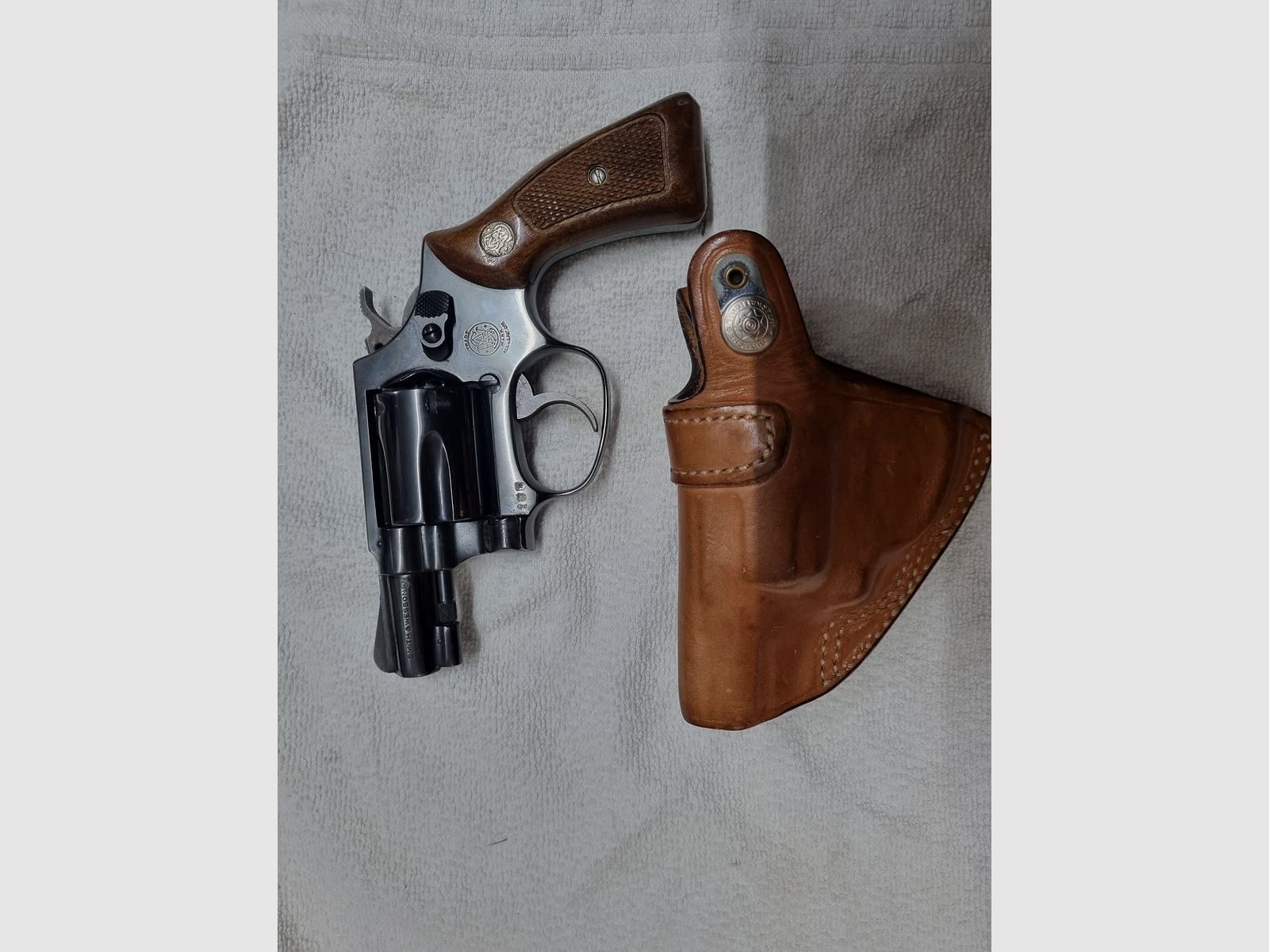 Smith & Wesson Revolver, Mod 36, Kal. .38Spezial, 