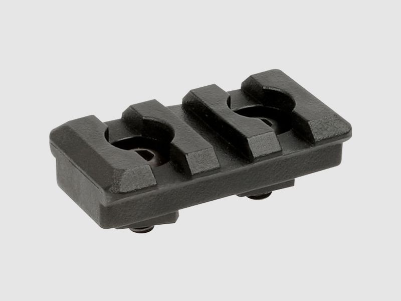 MIDWEST INDUSTRIES 3-Slot Mil-Spec 1913 M-LOK® Polymer Picatinny Rail Section, image 1 of 2