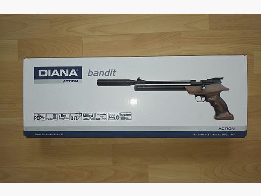 Diana Bandit con kit carrozzeria, valvola di esportazione e accessori