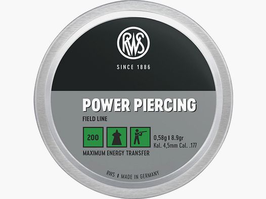 RWS Power Piercing 4,5 mm 200 szt.