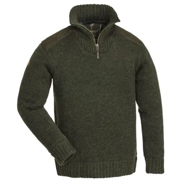 Hochkragenpullover für Kinder Kaki Ouragan Pinewood, Bild 1 von 2