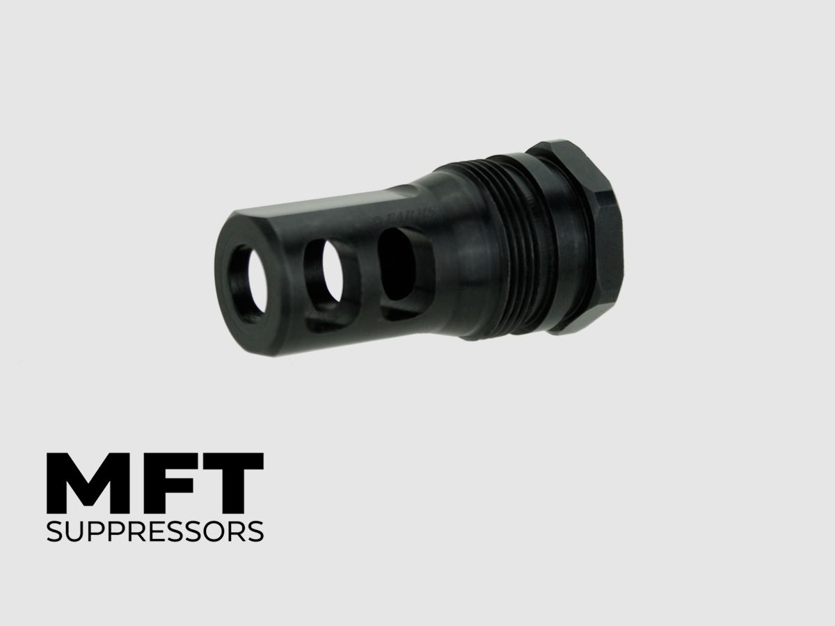 MFT MB2B 7.62/9mm QD Muzzle Brake 5/8-24 UNEF