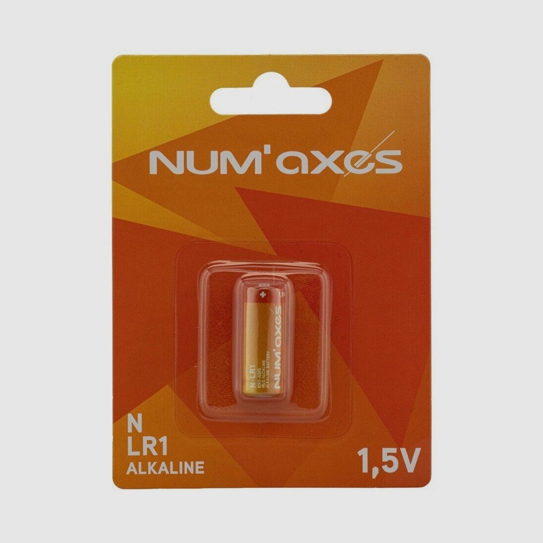 Num&rsquo;axes Pile LR01 Alkaline 1,5V Numaxes – Blister 1, Bild 1 von 3