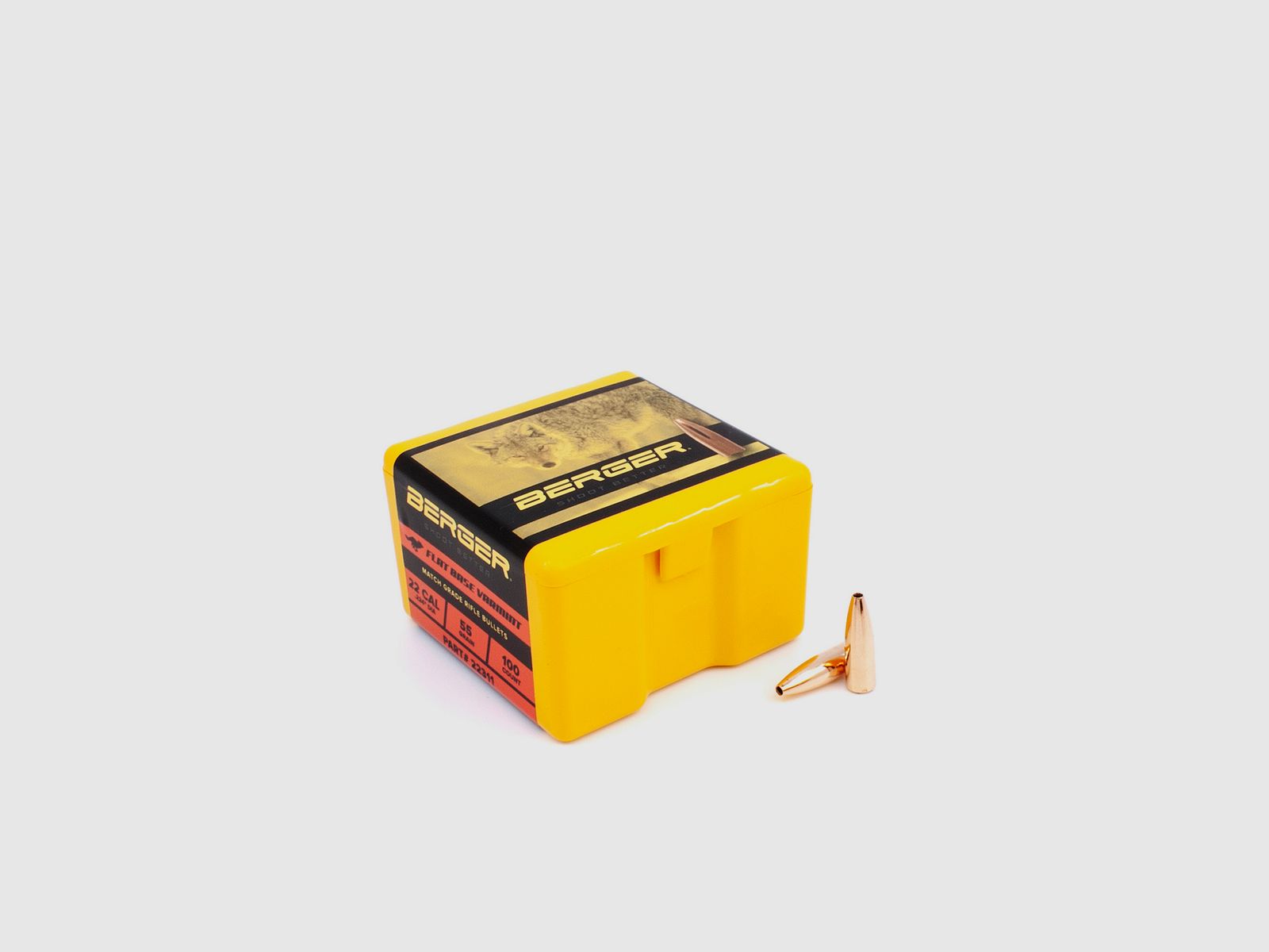 Berger Geschoss .22 FB Varmint 55GR 100 Stück