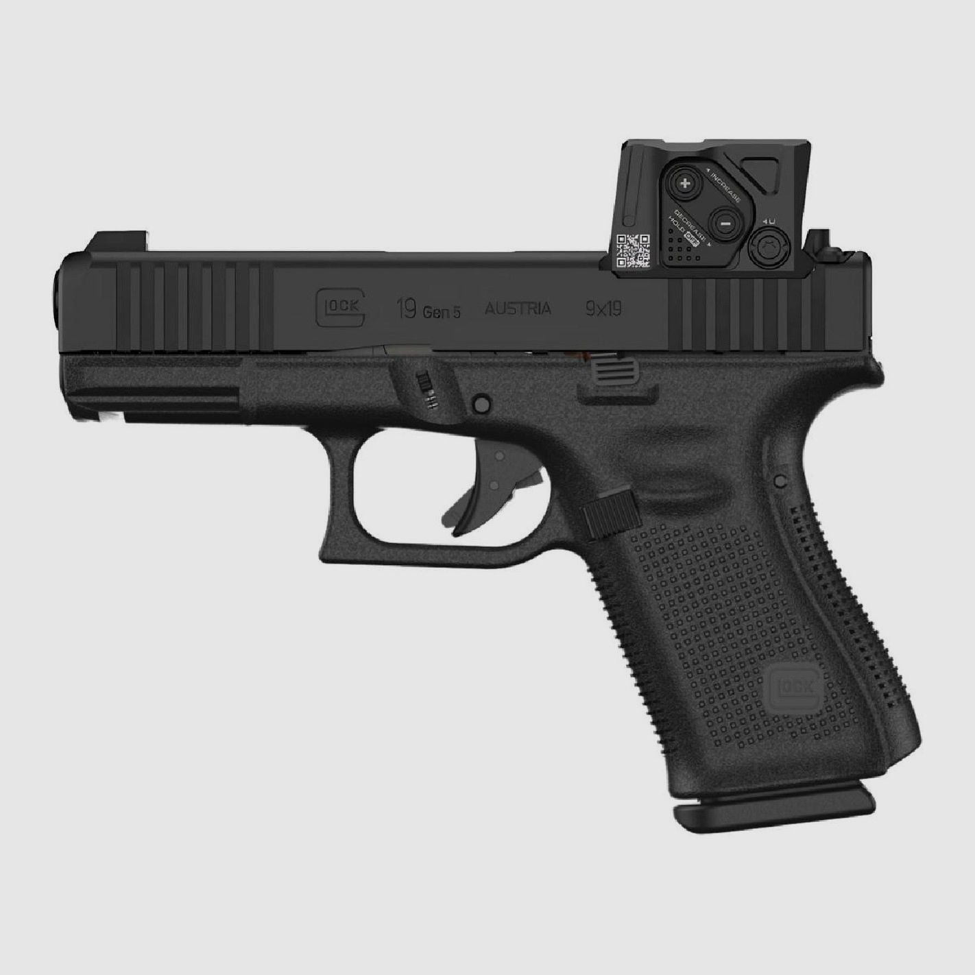 Glock 19 Pistole A-CUT Aimpoint COA, Bild 1 von 6