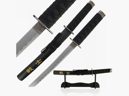 Katana Tanto Schwert schwarz