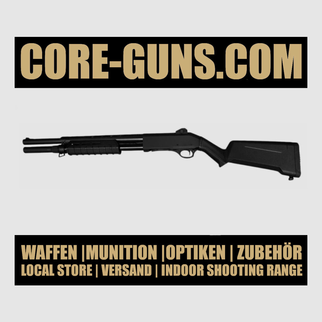 Typhoon Epsilon TDP12 Vorderschaftrepetierflinte, Kaliber 12/76 sofort verfügbar