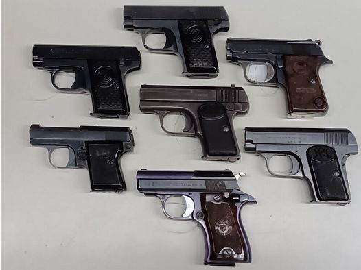 Dreyse / FN / Astra / CZ Konvolut Taschenpistolen