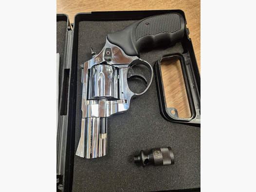 Zoraki R1 2,5" mit Stahltrommel / chrom / Kal.: 9mm / PTB 945!!!!