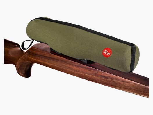 Funda de neopreno para mira telescópica Leica XL verde oliva 59021 Ø 56mm