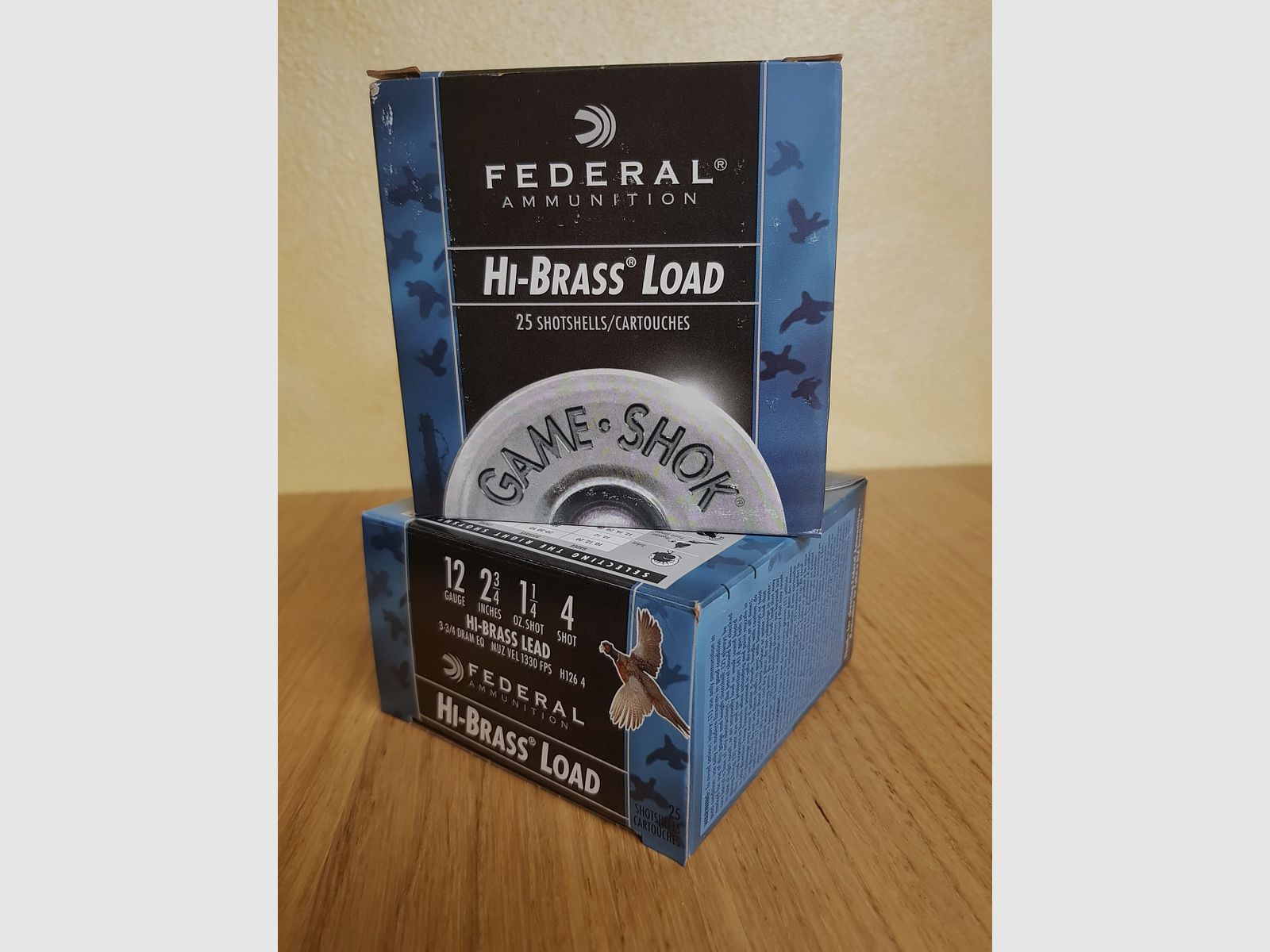 FEDERAL MUNITIONEN CLASSIC HI-BRASS LADUNG Kal. 12