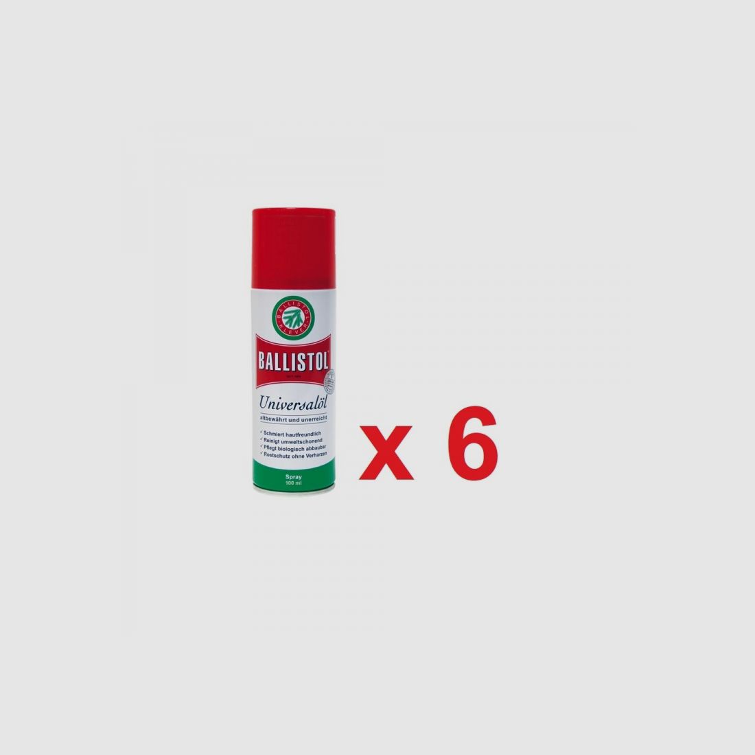 Ballistol Jubiläumsöl 120 Jahre – Spray 120 ml in Box mit 6 Stück