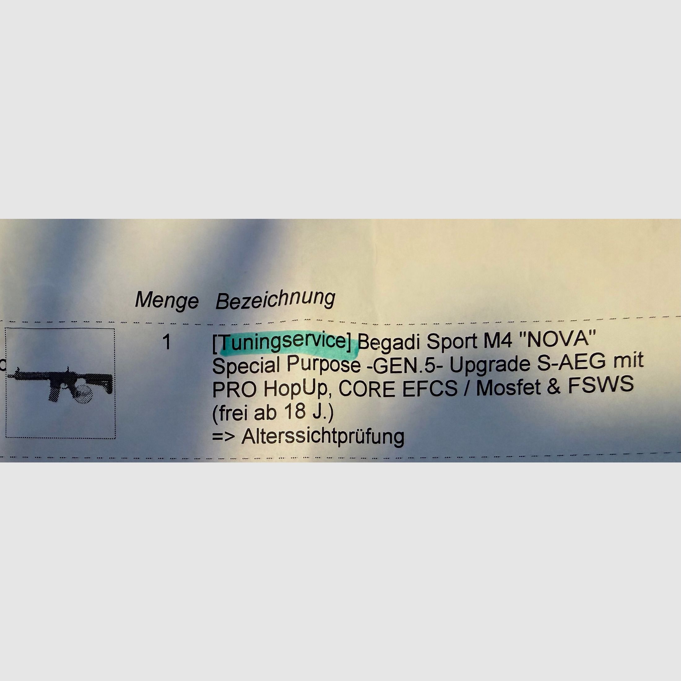 Nova Sport M4 Gen 5 von Begadi wie neu mit ZB