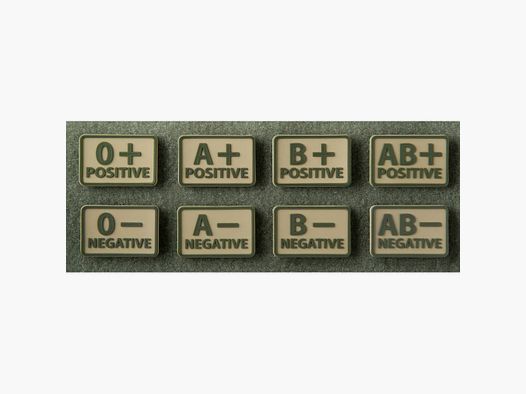 Helikon-Tex Blood Patch (Set de 2 pièces)