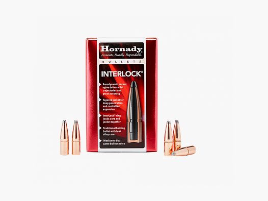 HORNADY GESCHOSSE 7MM/284 154GR/9,97G INTERLOCK SP 100 STK