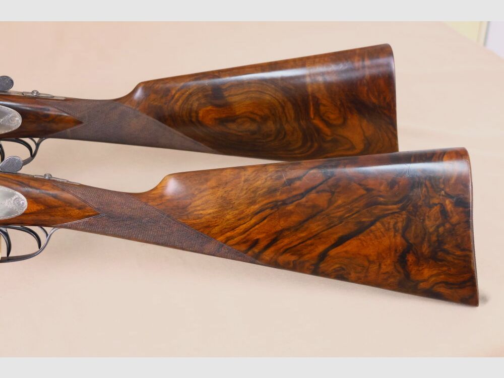 AYA - Aguirre y Aranzabal "Pärchen" Seitenschloss Flinten / gefertigt nach Vorgaben von Augustinus von Papen!!