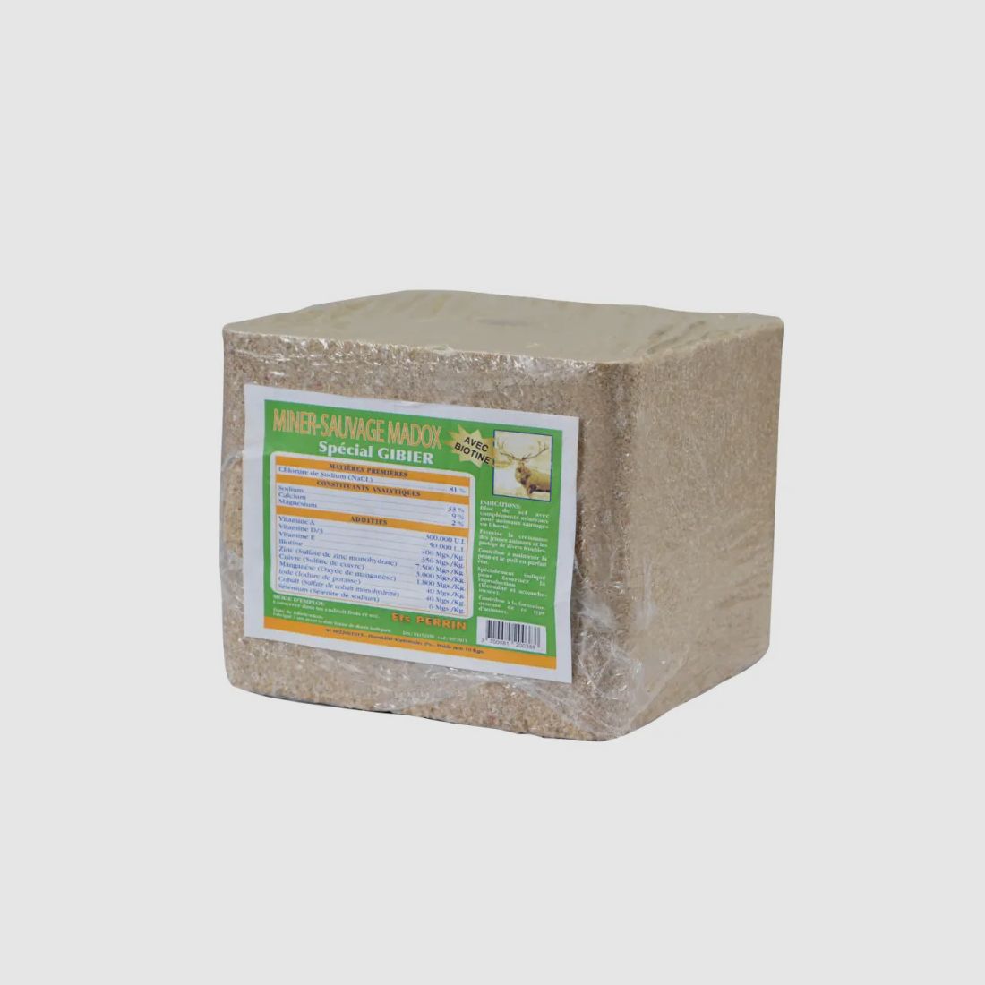 4 Blöcke Mineralstoffangereichertes Salz für Großwild 10kg, Bild 1 von 3