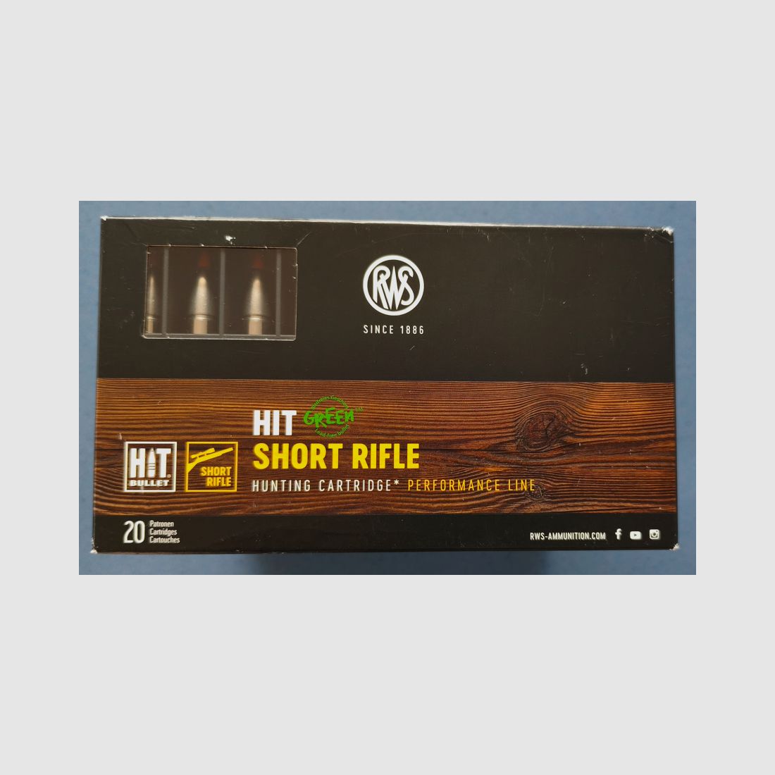 RWS Hit Short Rifle .308Win. 150grain