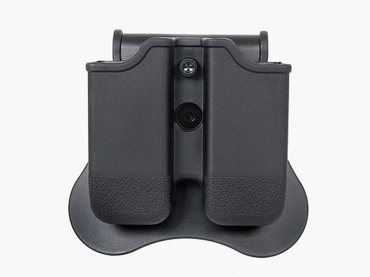 G17/G19/ACP Airsoft Double Mag Pouch Series - Black [Amomax]