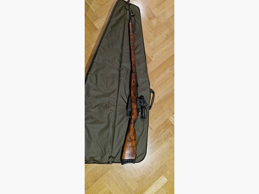 Mosin Nagant 1937 Izhevsk mit PU Scope 1942 und AIM SPORT Buttpad (Inkl. PUTZGARNITUR)