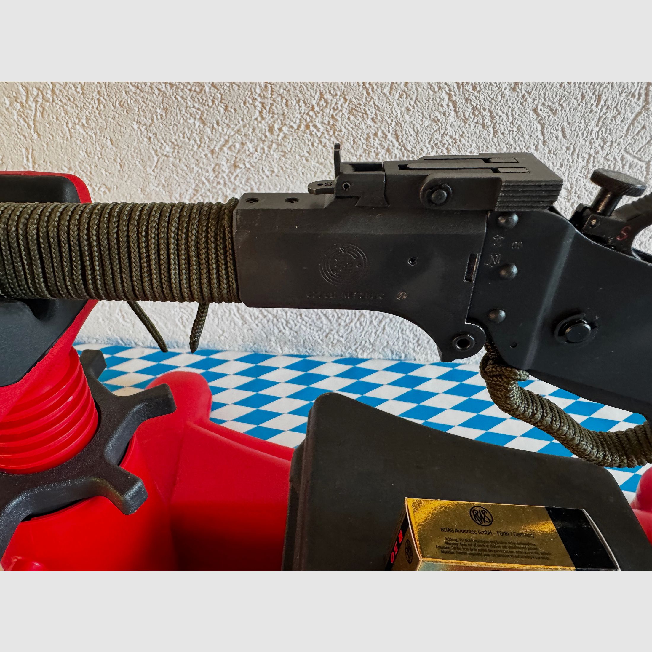 Bockbüchsflinte / Brünner Waffenwerke Modell: M6 Scout von Springfield Kaliber: .22lr / .410/76