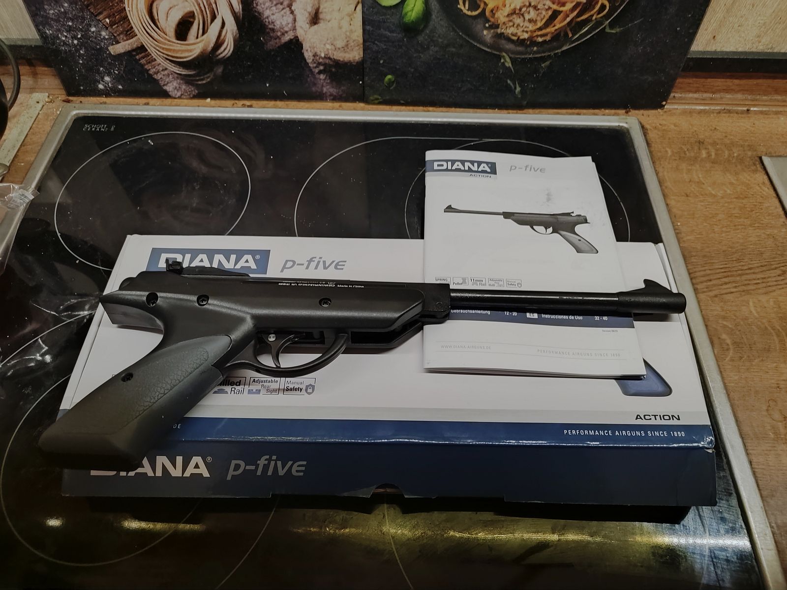 Diana P-five 4.5mm and God Shooter