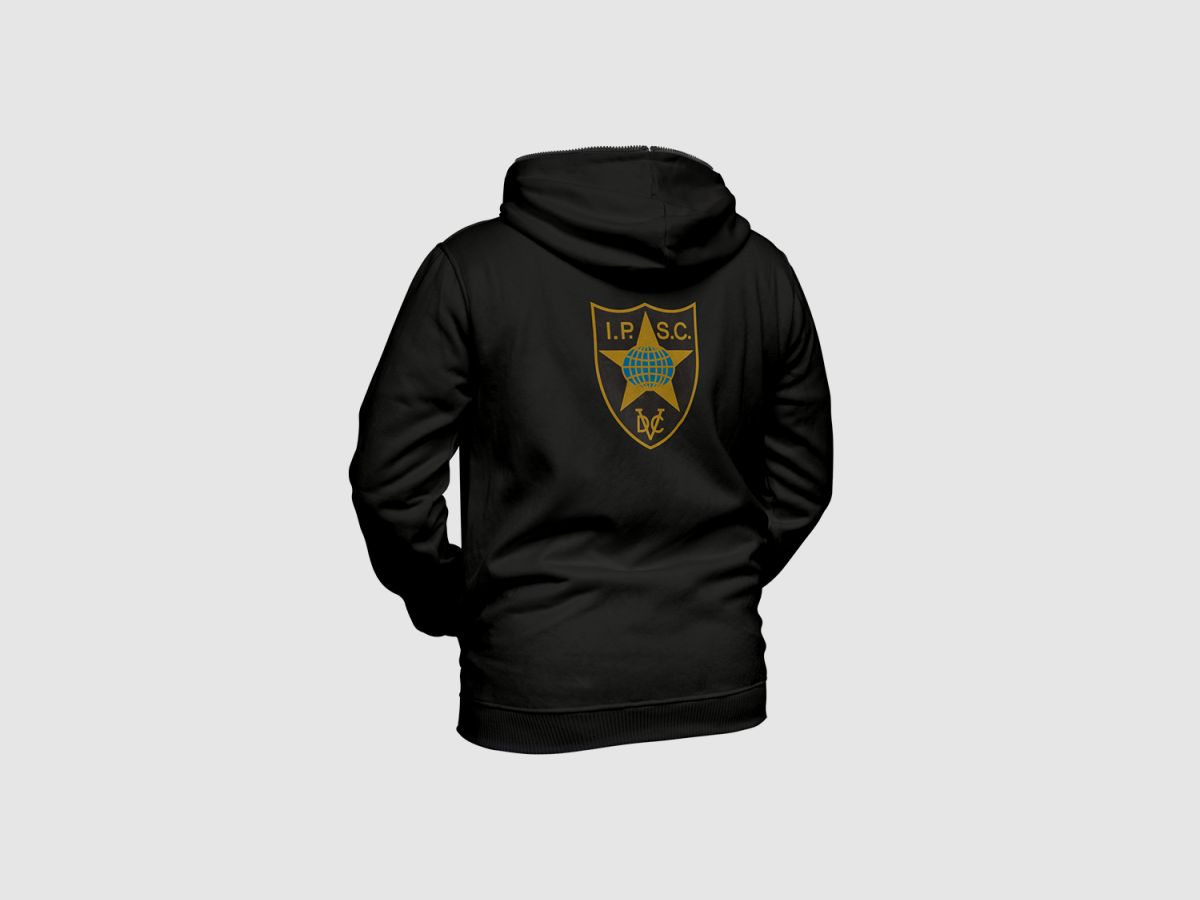 IPSC Offizieller Hoodie mit Reißverschluss, Größe: M, Bild 2 von 3
