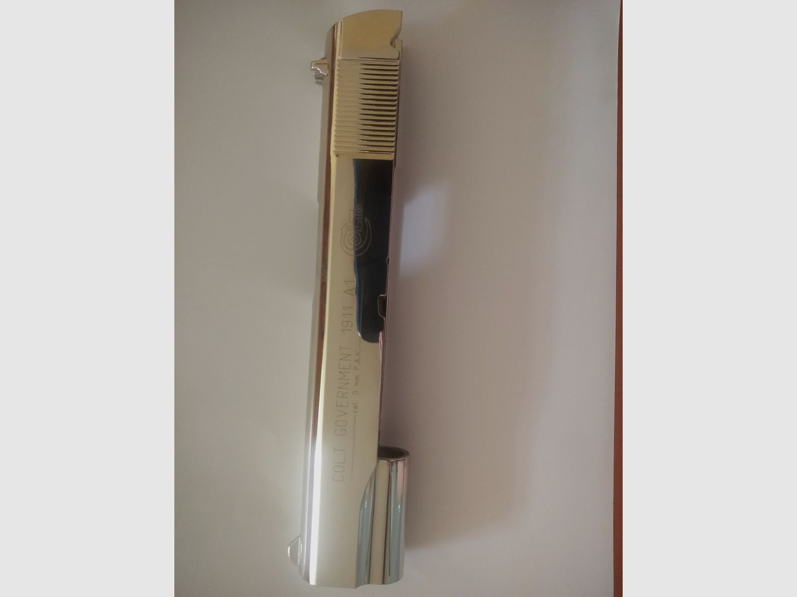 Colt 1911 Government 9mm pak by Umarex slide in chrome
