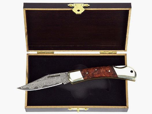 Damast-Tame drewno korzeniowe 39 warstw