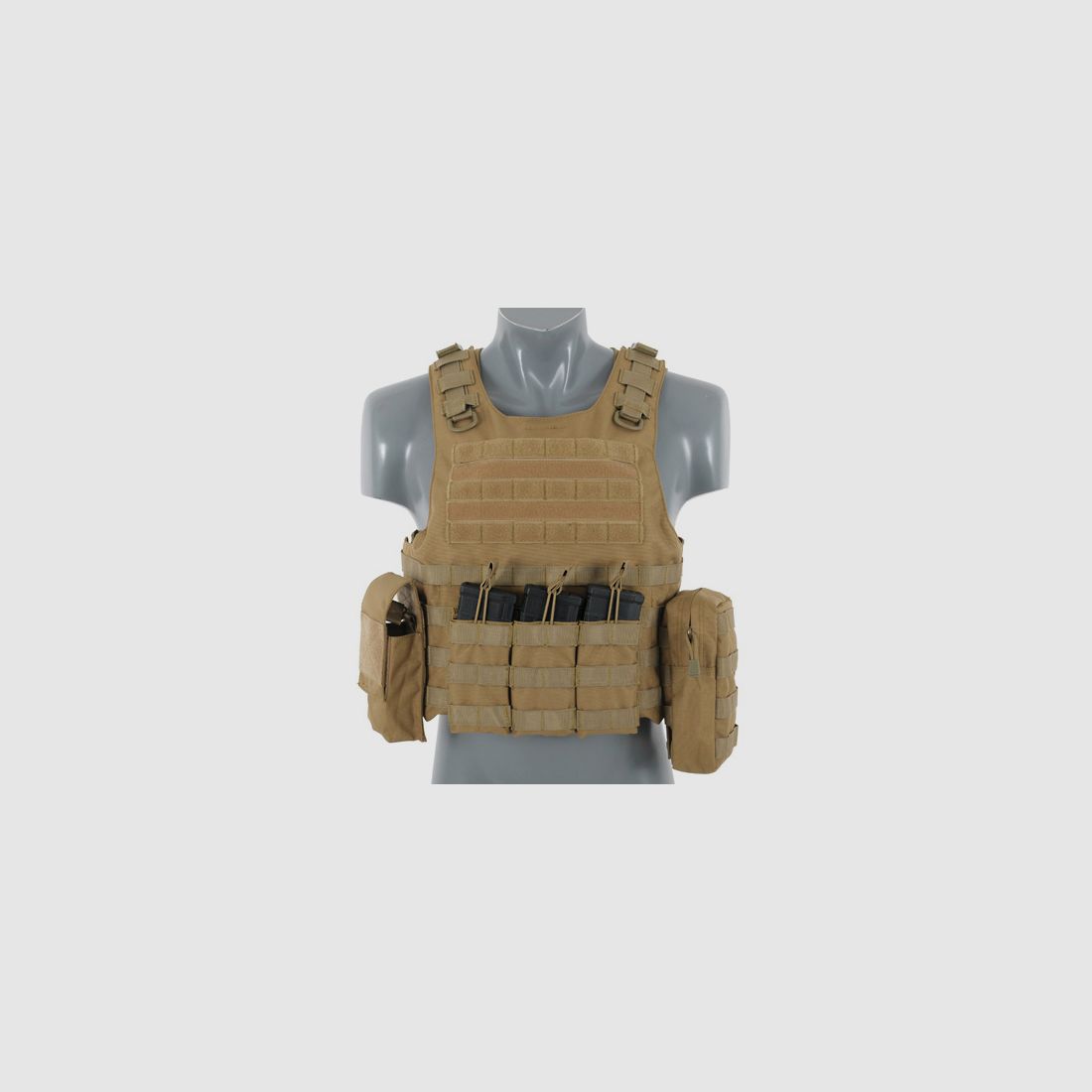 Lightweight AAV FSBE Assault Vest System V2 - Coyote [8FIELDS]
