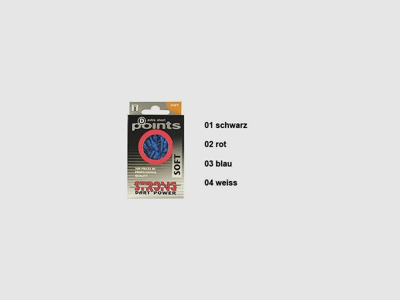 Dartpoint Strong D-Points white 100er Dart & accessories