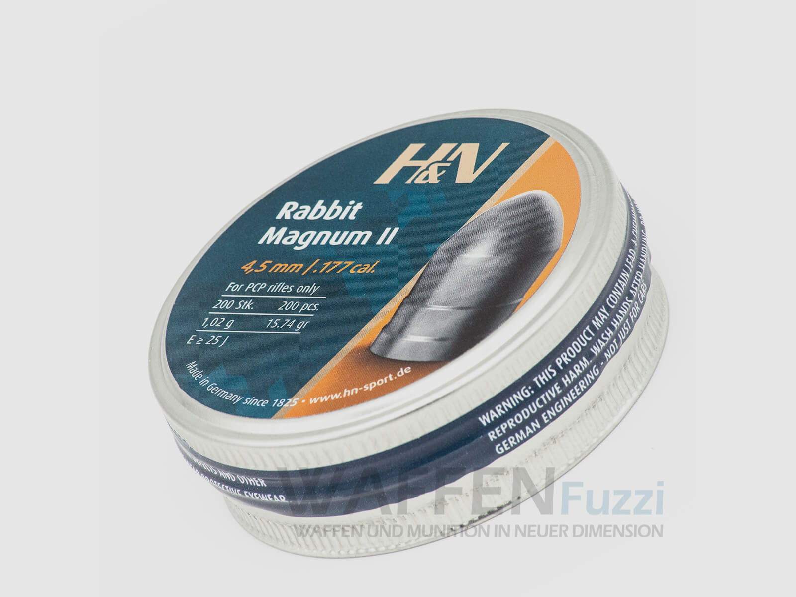 H&N Rabbit Magnum II 200Stk. Diabolos Kaliber 4,5mm