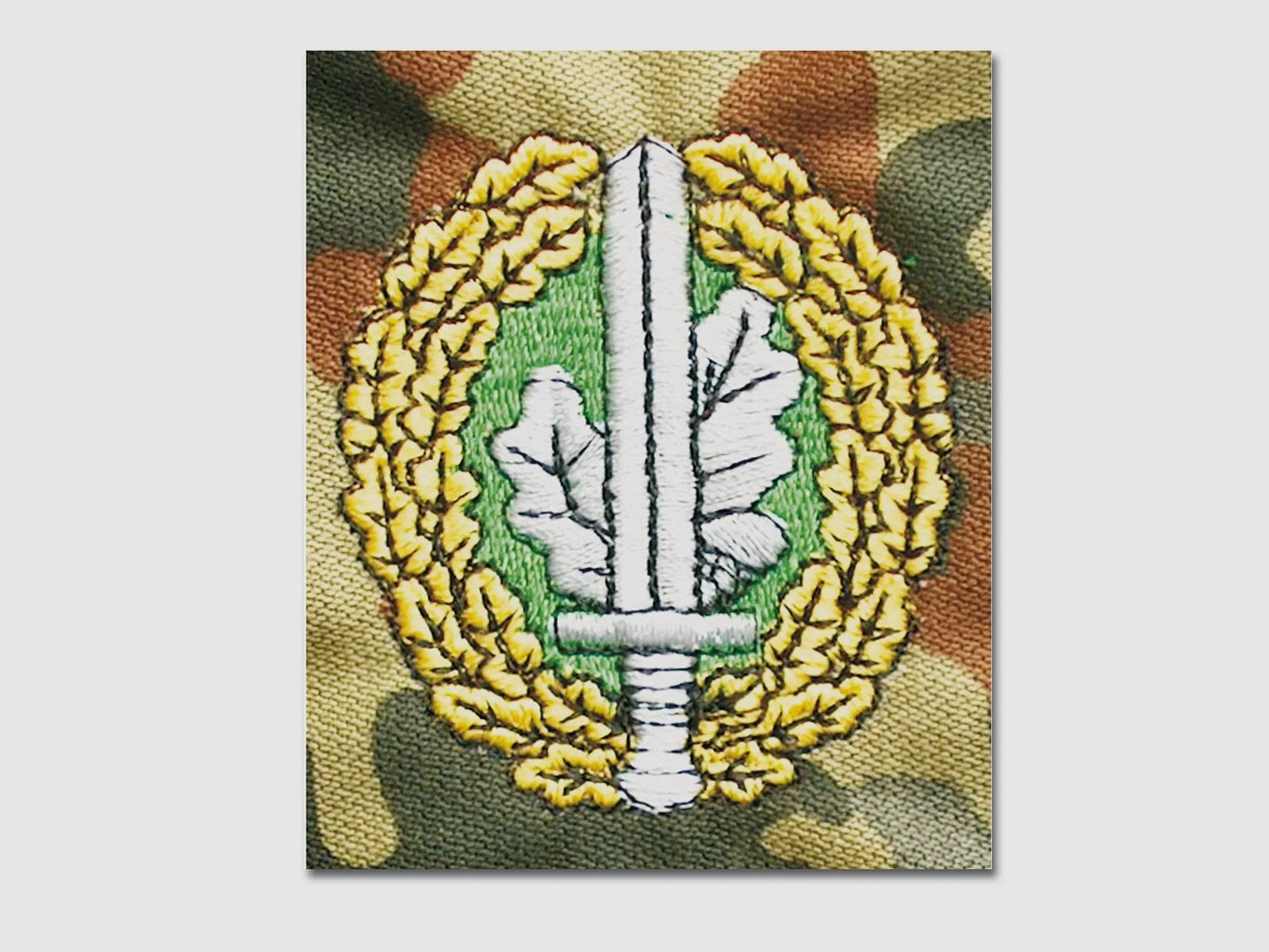 Fritzsch Abzeichen Kommandosoldat Textil