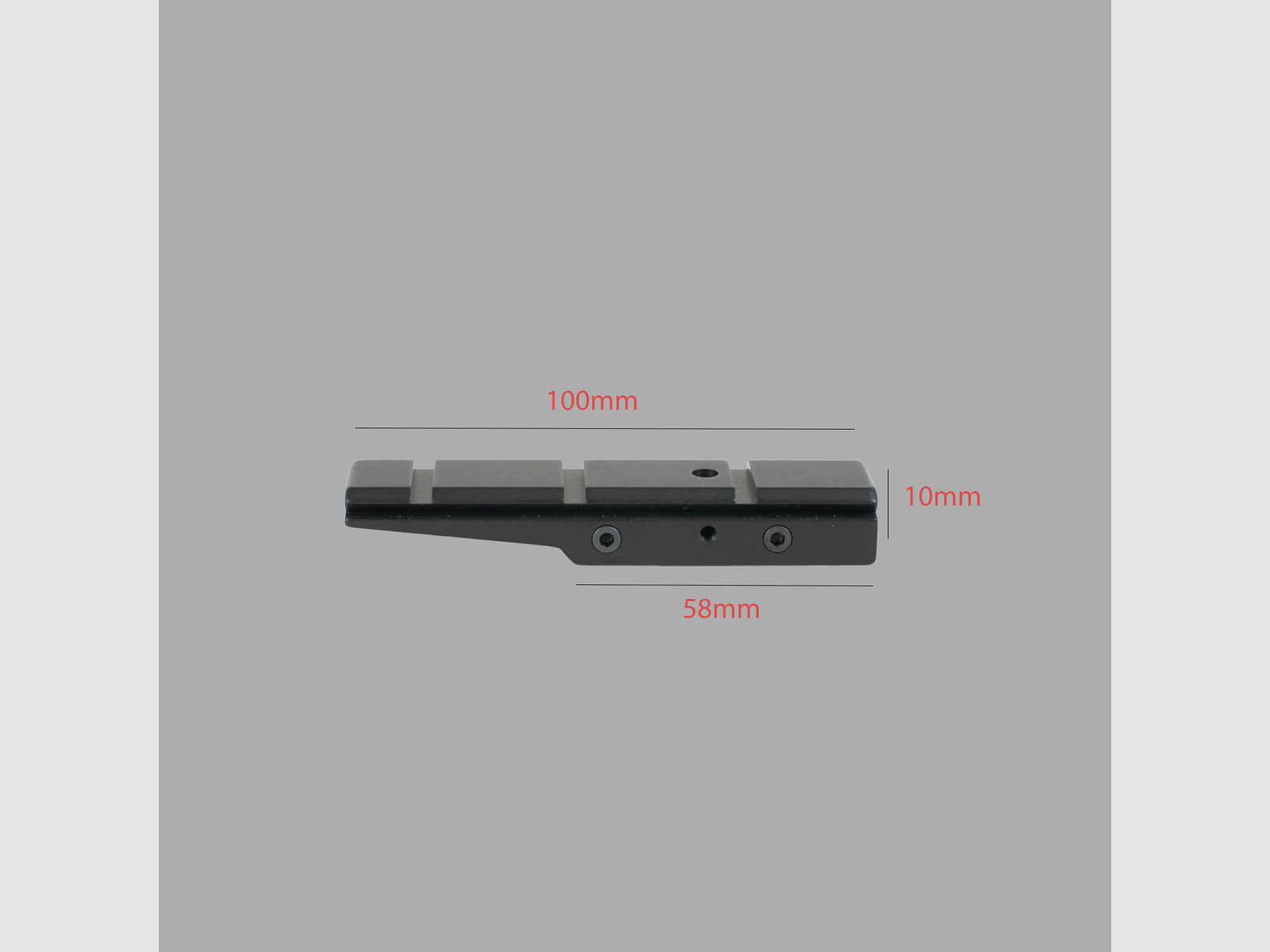 Adapter EAW z 14 mm pryzmą na 21 mm weaver (odpowiedni do starych karabinów BBF, takich jak Heym, Suhl, Sauer, Merkel)