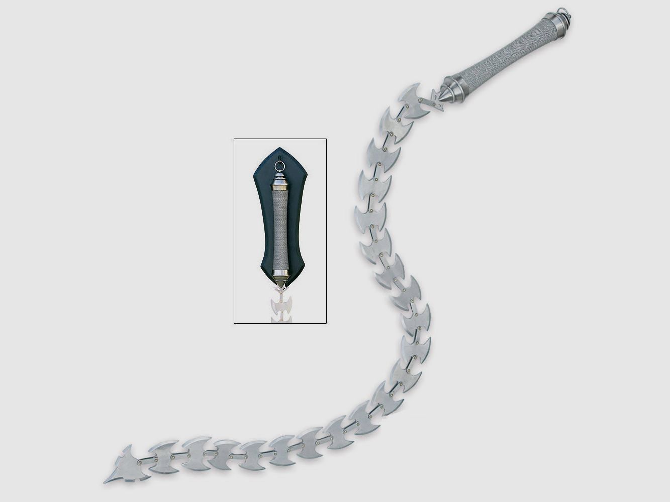 Ninja Kettenpeitsche mit Draht Handgriff